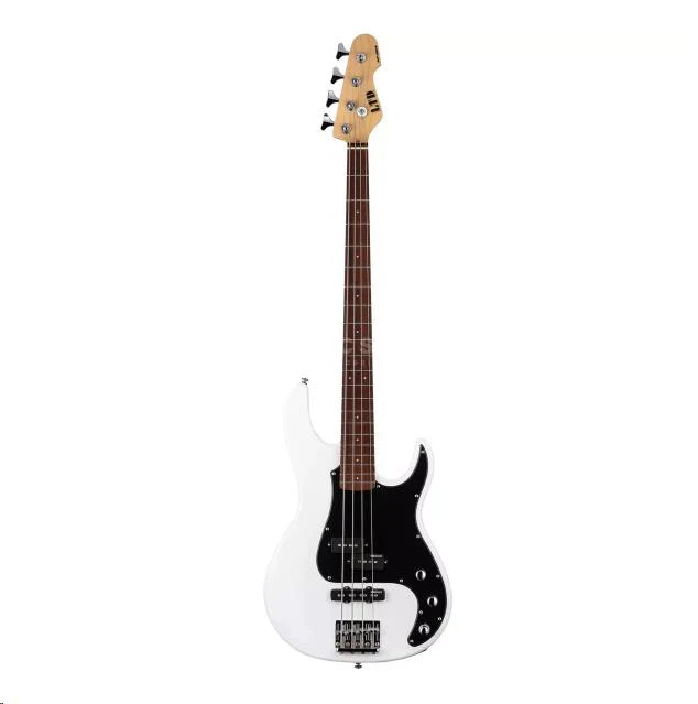 LTD AP 204 4-String Bass Guitar Snow White Satin - Image 2