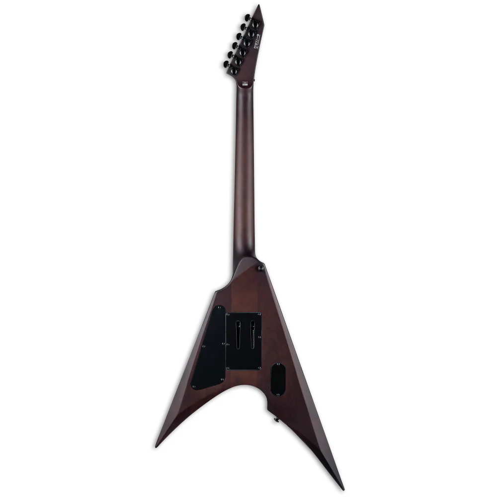 LTD Arrow 1000 Electric Guitar in Dark Brown Sunburst Satin - Image 2