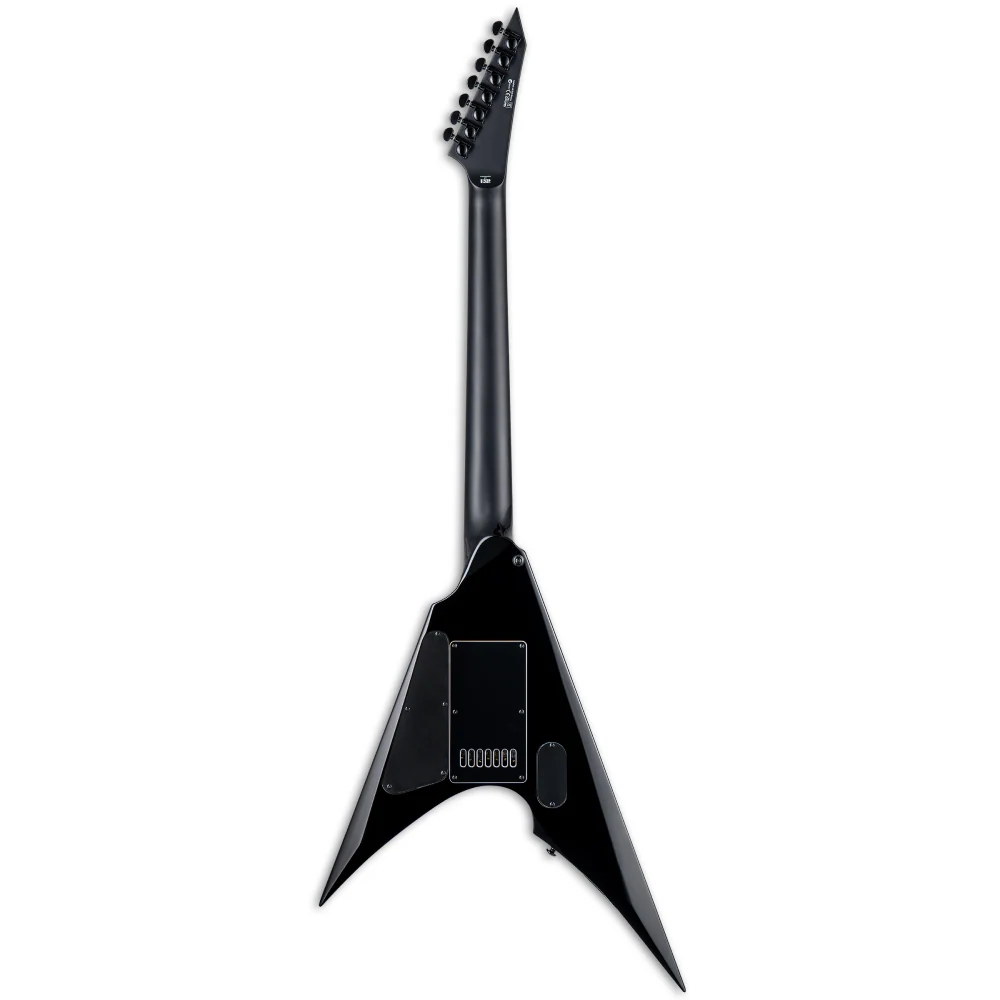 LTD Arrow 7 String Evertune Baritone Electric Guitar in Black - Image 2