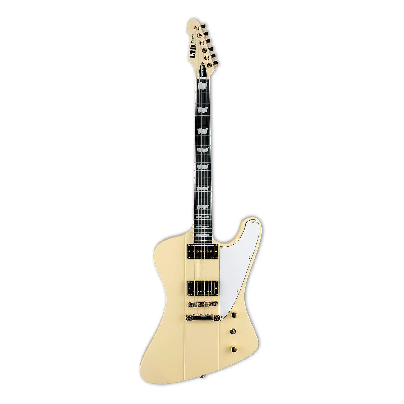 LTD Deluxe Phoenix 1000 Electric Guitar Vintage White - Image 5