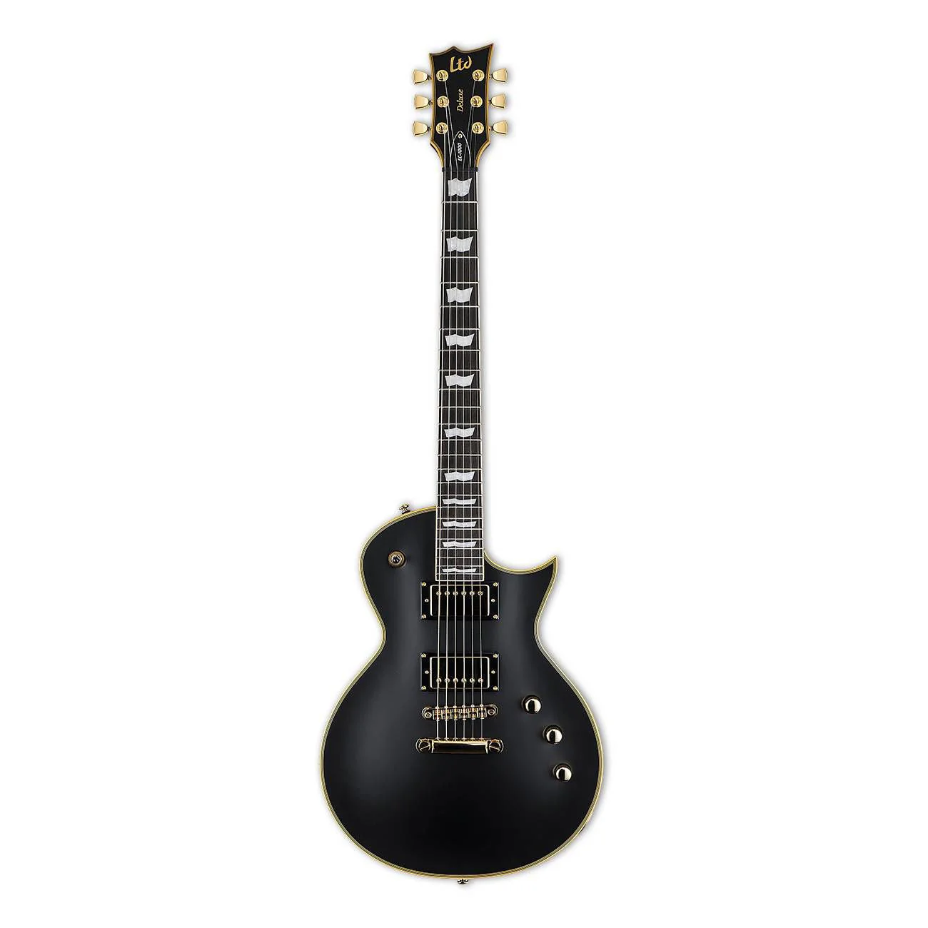 LTD EC-1000 Electric Guitar in Vintage Black with Seymour Duncan Pickups &