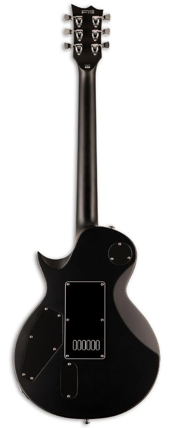 LTD EC1000 Eclipse Electric Guitar with Evertune - Black Satin - Image 2