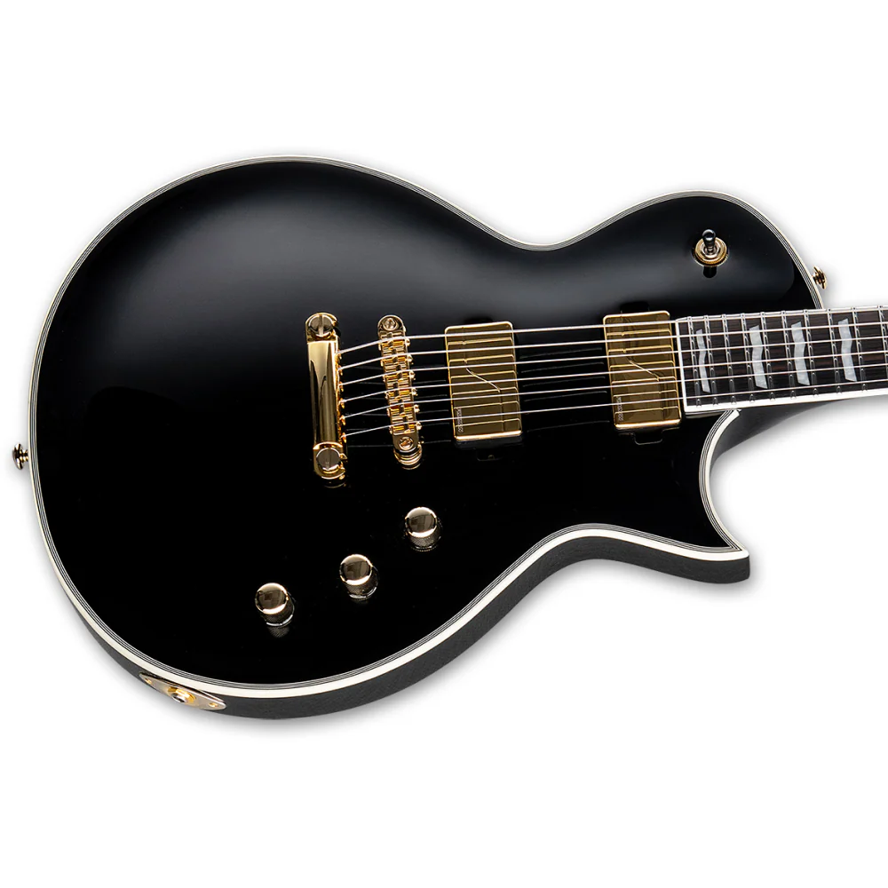 LTD Eclipse Electric Guitar in Gloss Black - Image 3