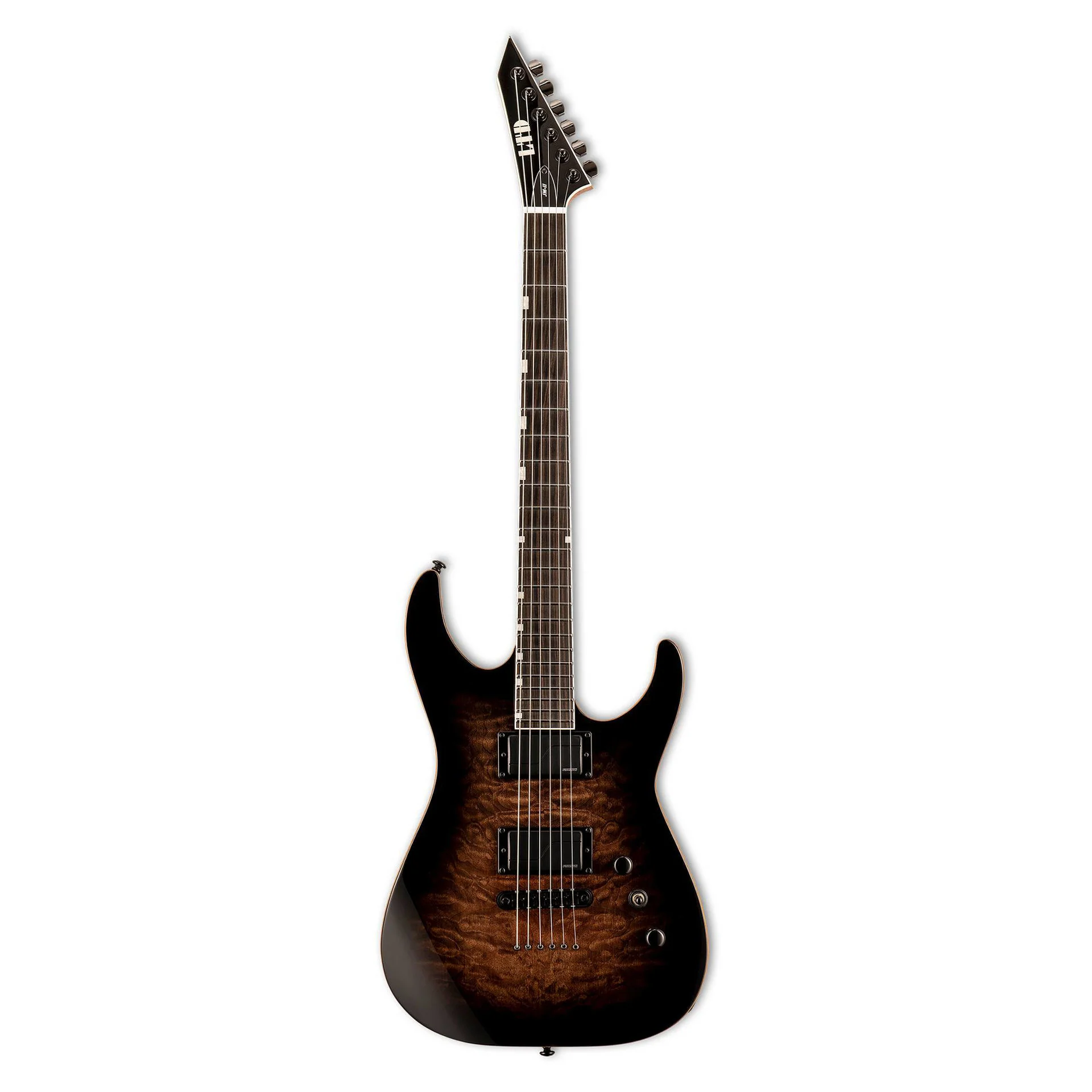 LTD JM-II Josh Middleton Signature Electric Guitar in Black Shadow Burst - Image 5
