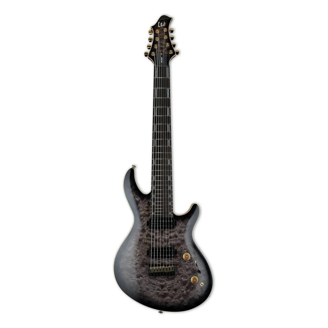 LTD JR-608 Javier Reyes Signature 8-String Electric Guitar in Quilted Maple - Image 4