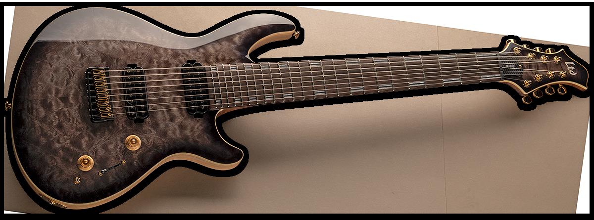 LTD JR-608 Javier Reyes Signature 8-String Electric Guitar in Quilted Maple - Image 6