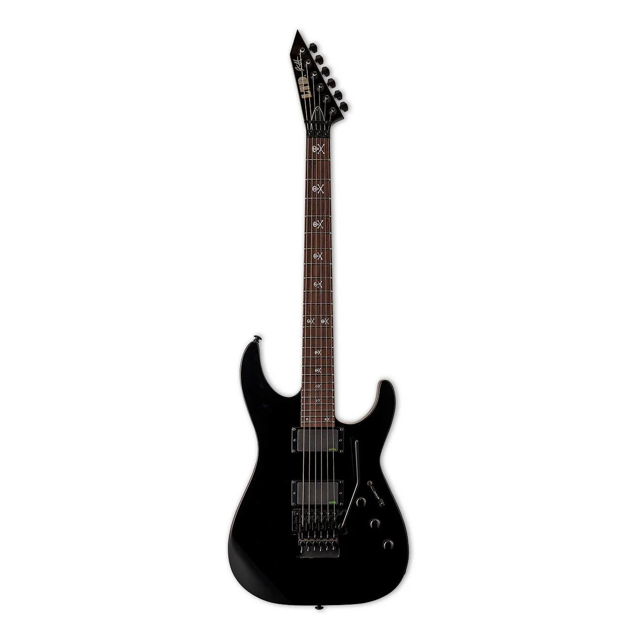 LTD KH-602 Kirk Hammett Signature Series Electric Guitar in Black - Image 4