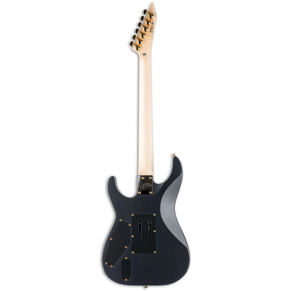 LTD M 1001¬†Electric Guitar in Quilted Maple Charcoal Metallic Satin - Image 4
