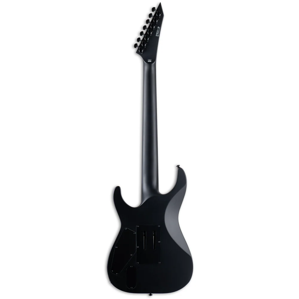 LTD M 1007 7 String Bartone Electric Guitar in Charcoal Burst Satin - Image 2