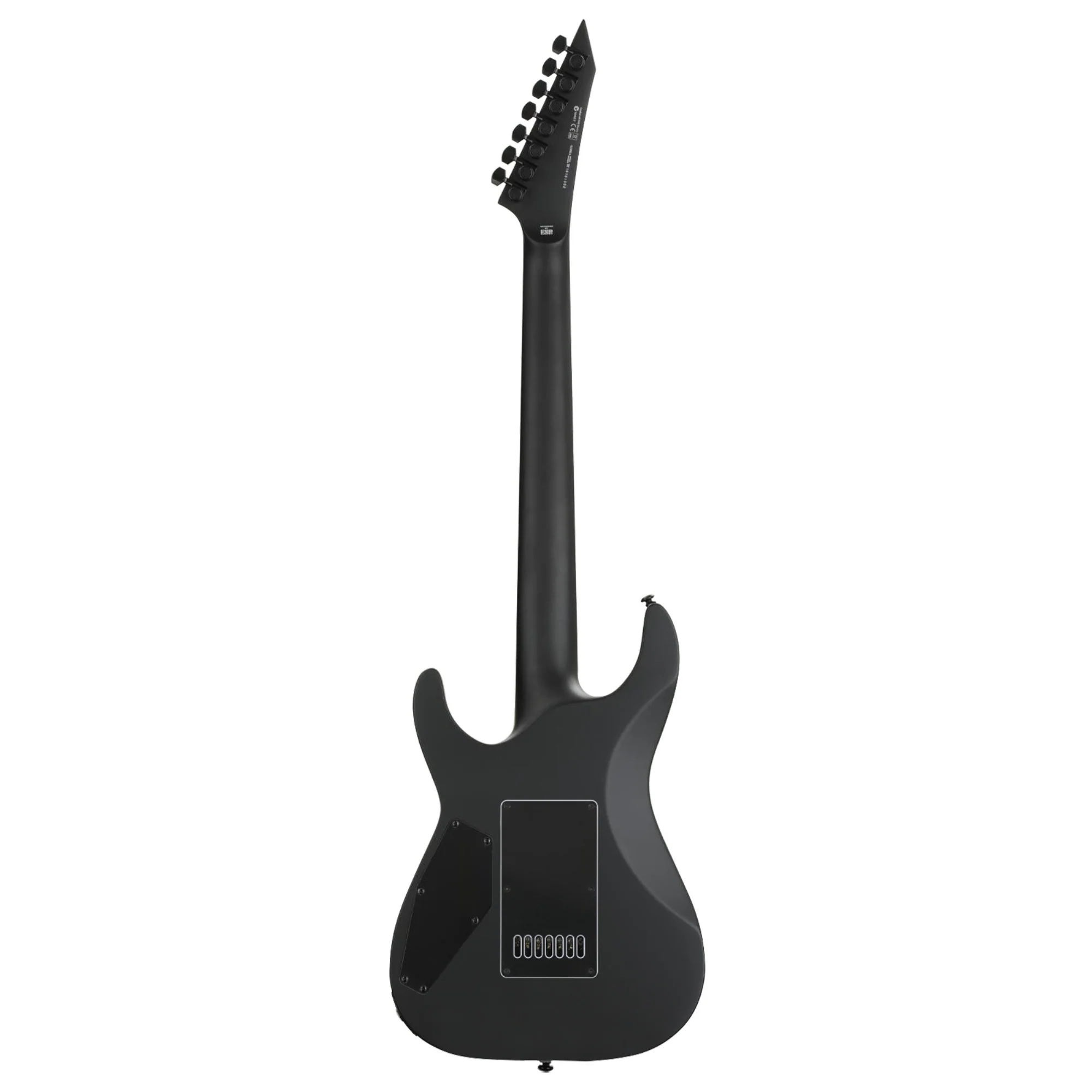LTD M-7HT Black Metal Electric Guitar 7Str Baritone Black Satin (B-STOCK) - Image 2