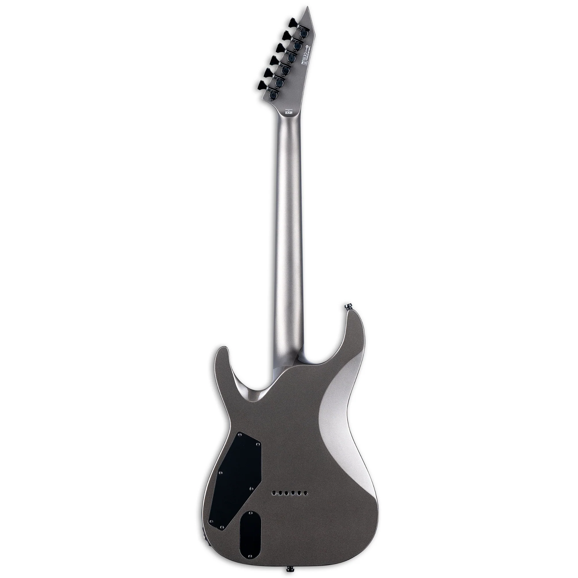 LTD Mick Thomson Signature MT-I Electric Guitar in Obsidian Metallic - Image 2
