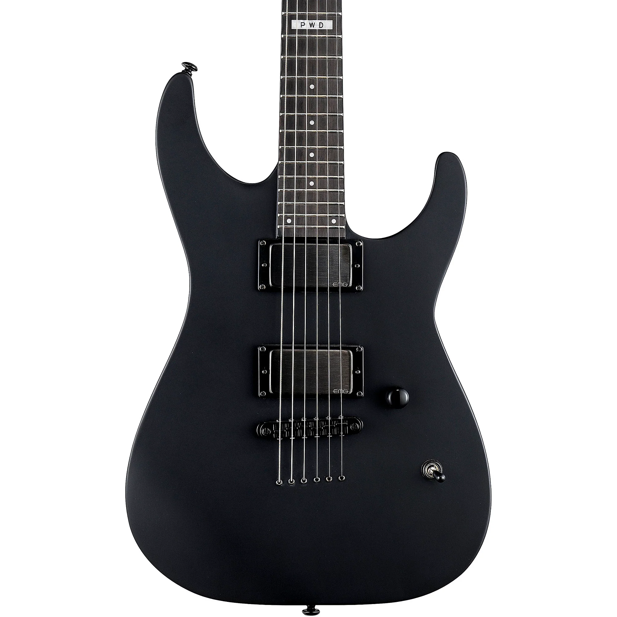 LTD Parkway Drive Jeff Ling Signature Electric Guitar - Black Satin - Image 3