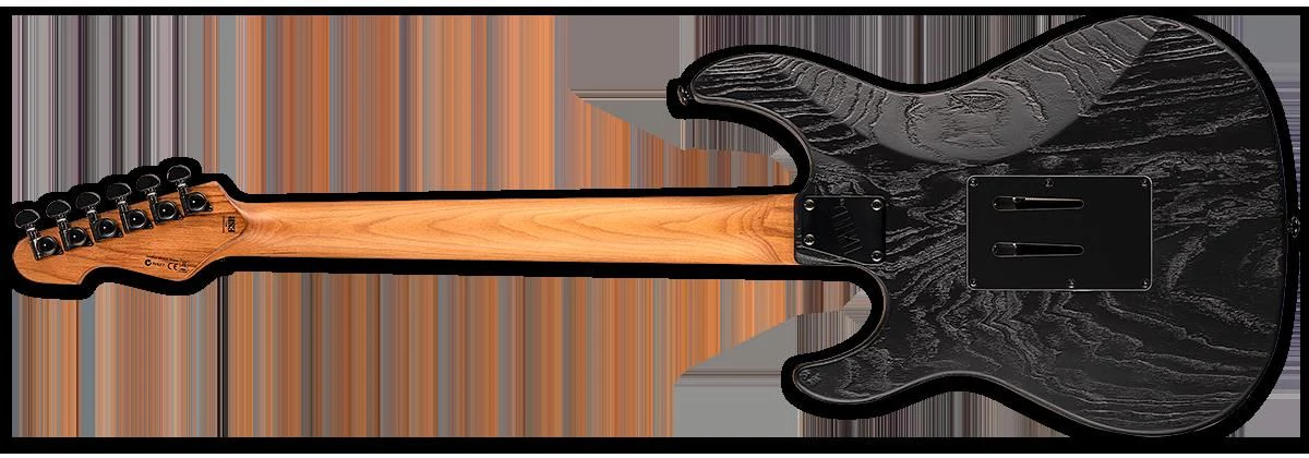 LTD SN-1000FR Snapper Series Electric Guitar in Black Burst with Floyd Rose - Image 2