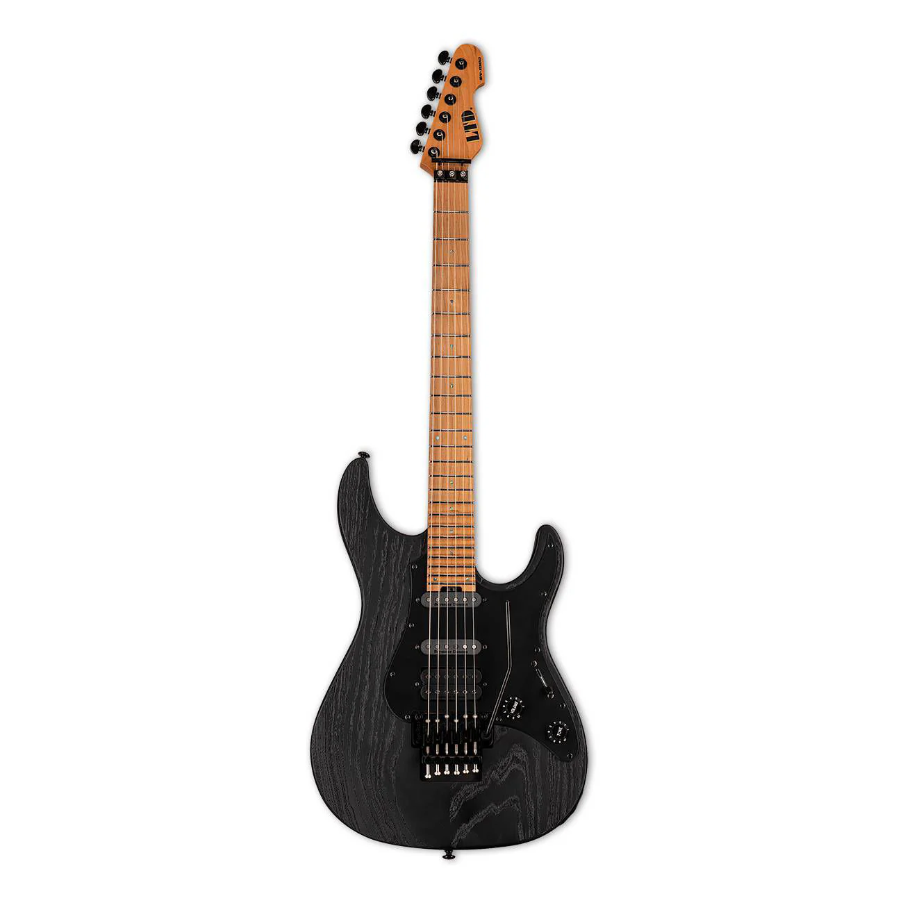 LTD SN-1000FR Snapper Series Electric Guitar in Black Burst with Floyd Rose - Image 4