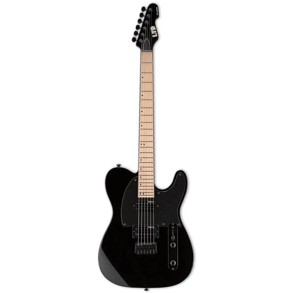 LTD TE-200 Electric Guitar with Maple Fretboard - Black