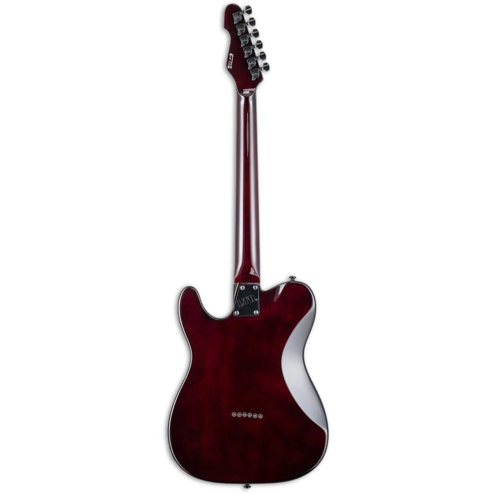 LTD TE-200 Electric Guitar with Rosewood Fretboard - Tobacco Sunburst - Image 2