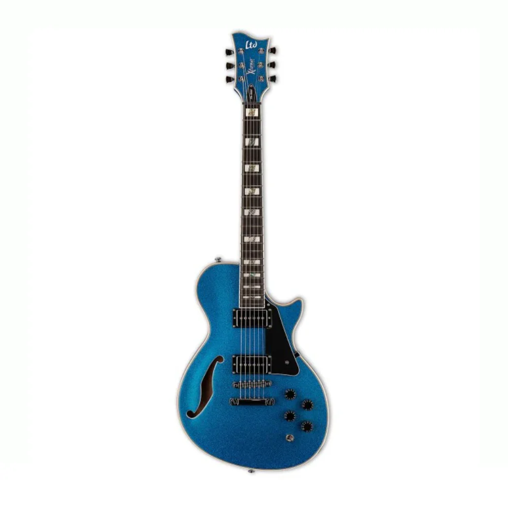 LTD Xtone PS-1000 Electric Guitar in Blue Sparkle - Image 2