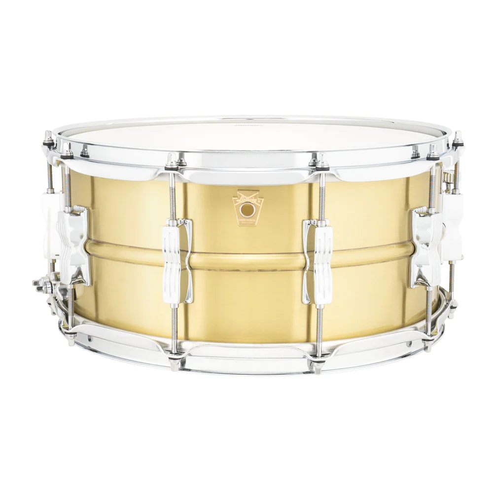 Ludwig 6.5x14 Acro Brass Snare Drum with P86C - Image 4