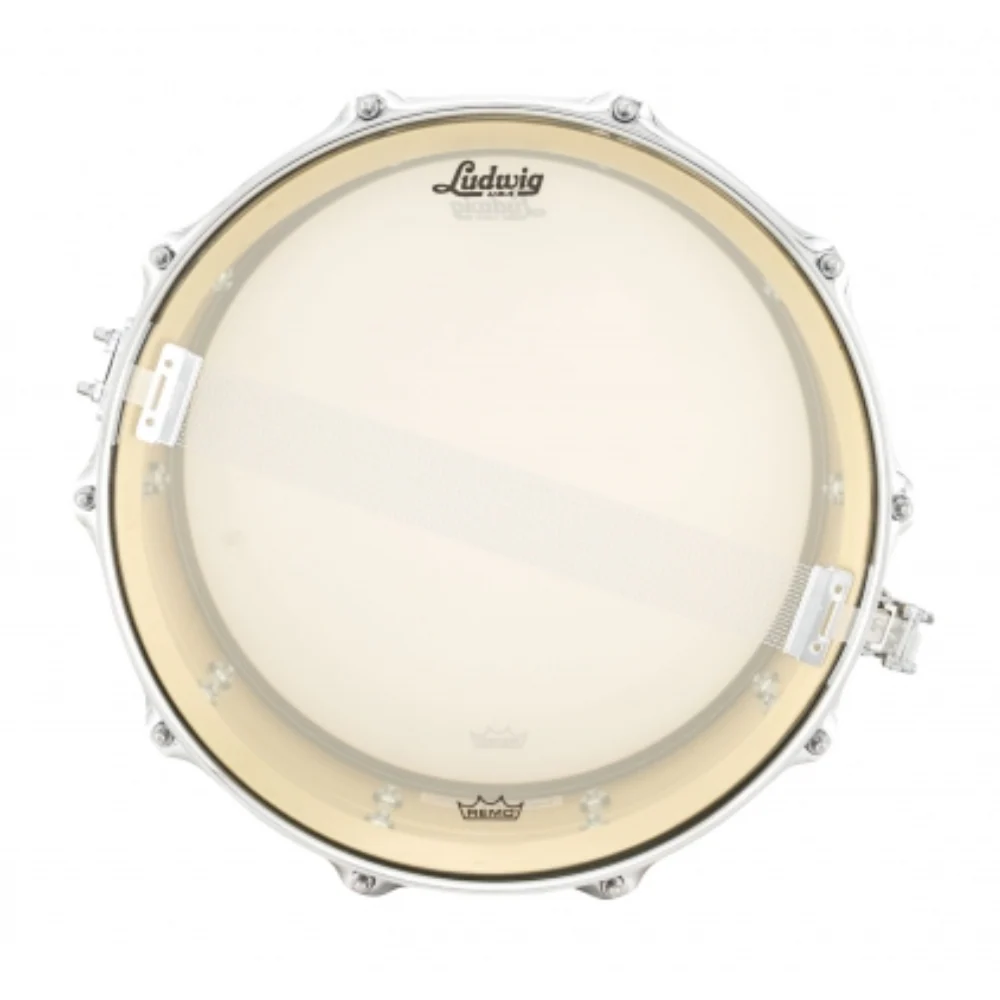 Ludwig 6.5x14 Acro Brass Snare Drum with P86C - Image 5