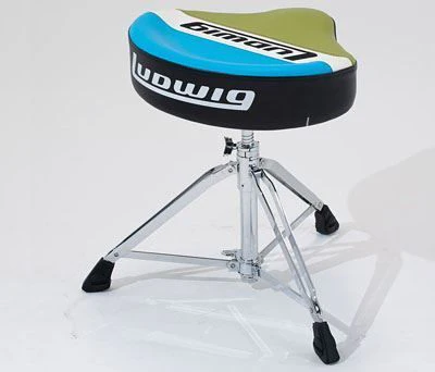 Ludwig Atlas Classic Olive Saddle Drum Throne - Image 2