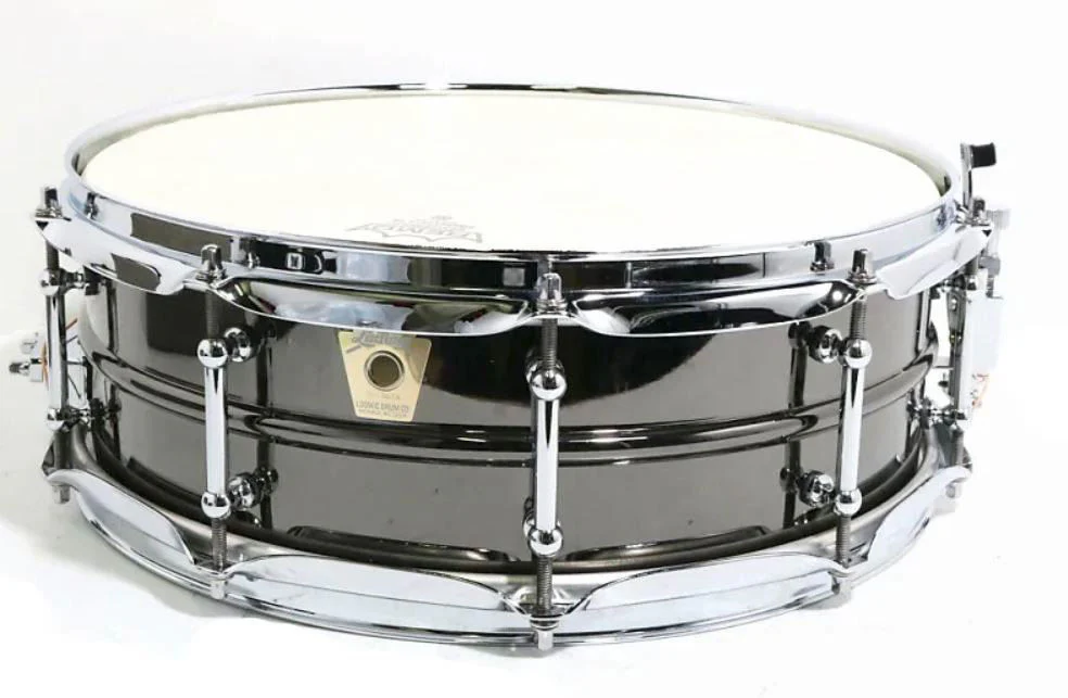Ludwig Black Beauty Brass Snare Drum 5x14 Smooth Shell with Tube Lugs - Image 2