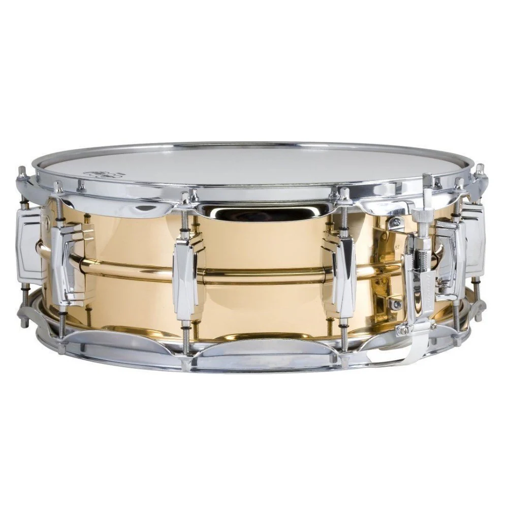 Ludwig Bronze Phonic Snare Drum 5x14 Smooth Shell with Imperial Lugs - Image 2