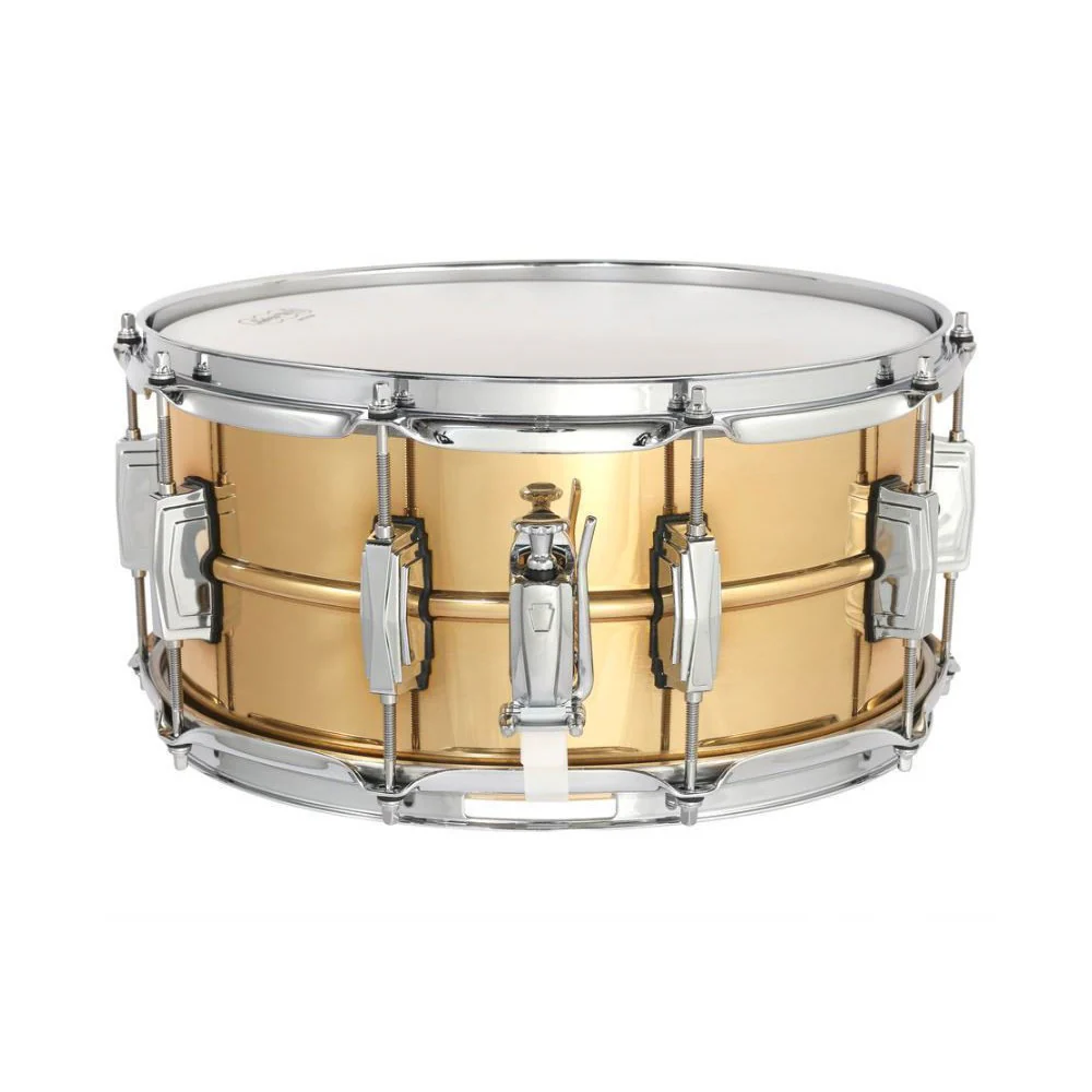 Ludwig Bronze Phonic Snare Drum 6.5 x 14 inch Smooth Shell with Imperial Lugs - Image 3