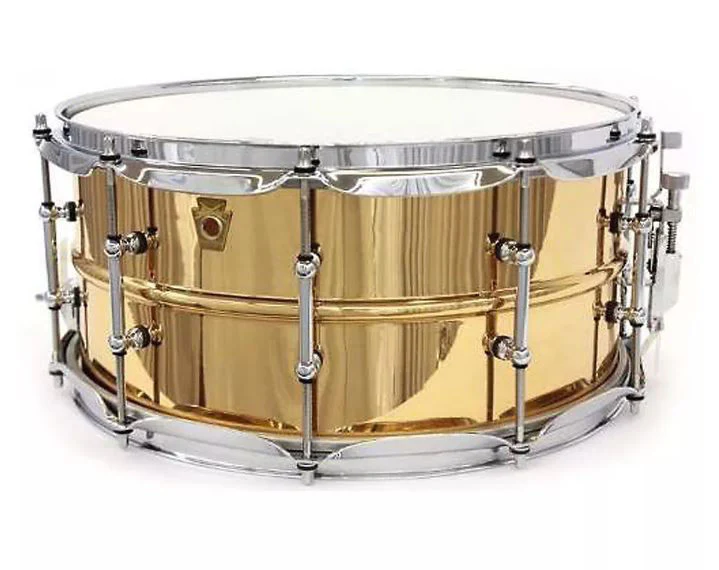 Ludwig Bronze Phonic Snare Drum 6.5 x 14 inch Smooth Shell with Imperial Lugs - Image 4