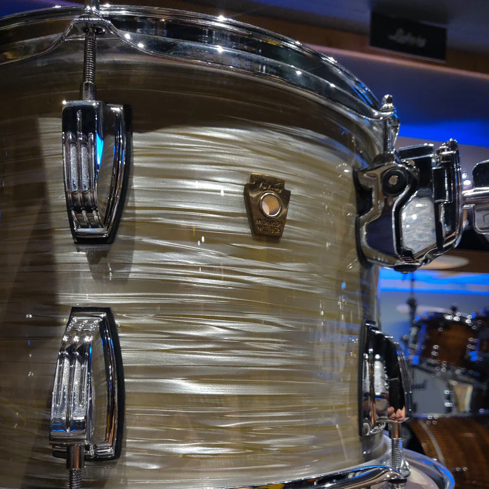 Ludwig Classic Maple Fab 22/13/16 3pc Drum Shell Pack - Olive Oyster - Image 4