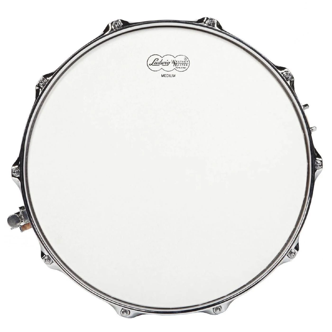 Ludwig Copper Phonic Snare Drum 5x14 Hammered Shell with Tube Lugs - Image 2
