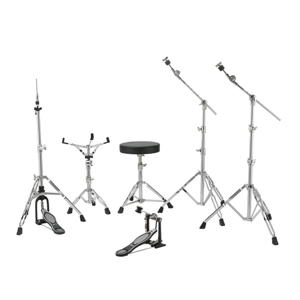 Ludwig Evolution Element 5 Piece Drumkit with Hardware - Blue Sparkle - Image 5
