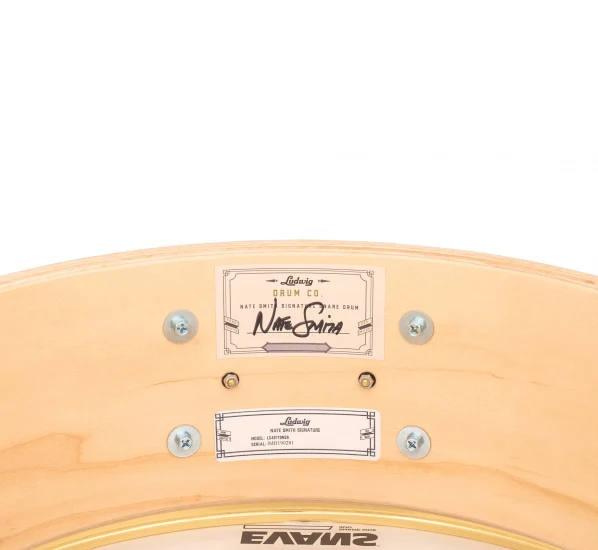 Ludwig Limited Edition 14x5 inch Nate Smith Signature Snare Drum - Image 5