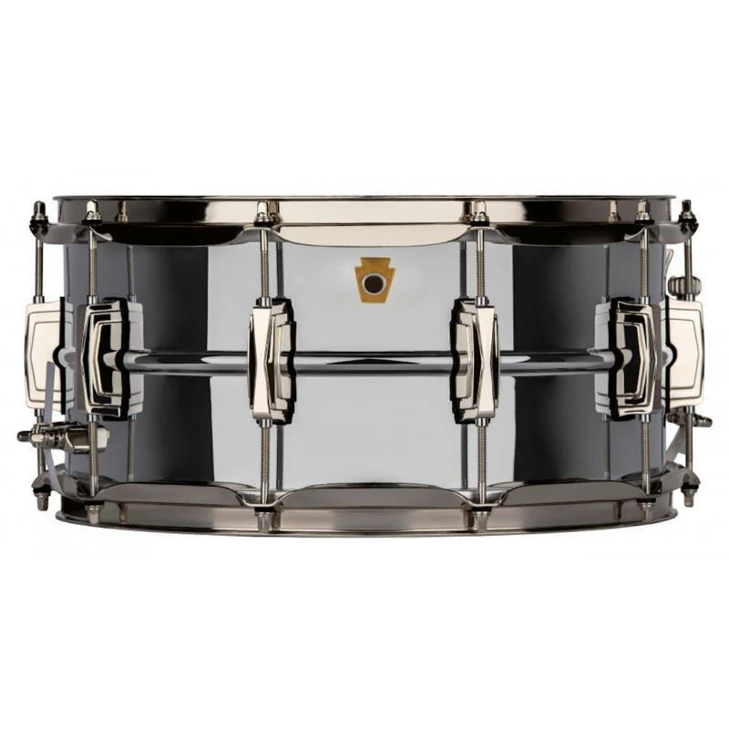 Ludwig 'Super Ludwig' 14 x 6.5 Chrome Over Brass Snare Drum with Nickel Hardware - Image 2