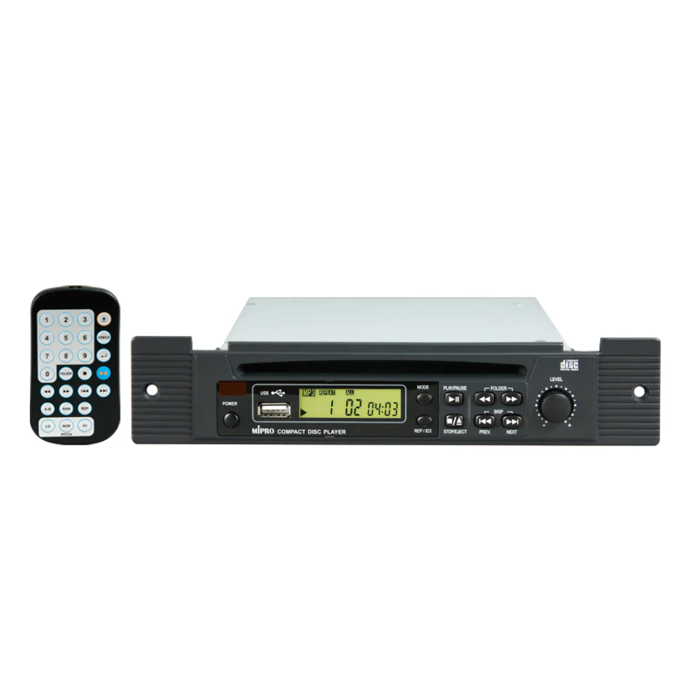 MA707 Portable PA System with MRM70B-5  Receiver and CDM2P CD Player - Image 3