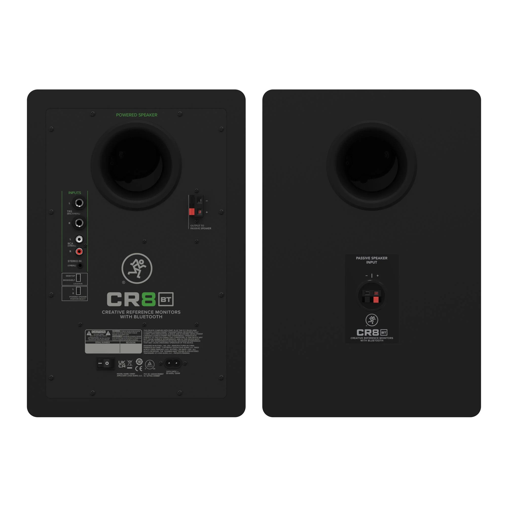 Mackie 8 Powered Studio Monitors w/Tone Control & Bluetooth - Image 2