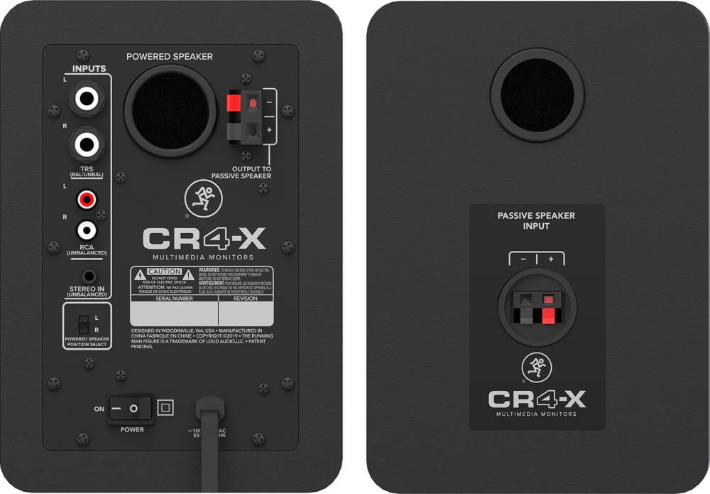 Mackie CR4-X 4 Powered Multimedia Monitor Speakers - Pair - Image 3