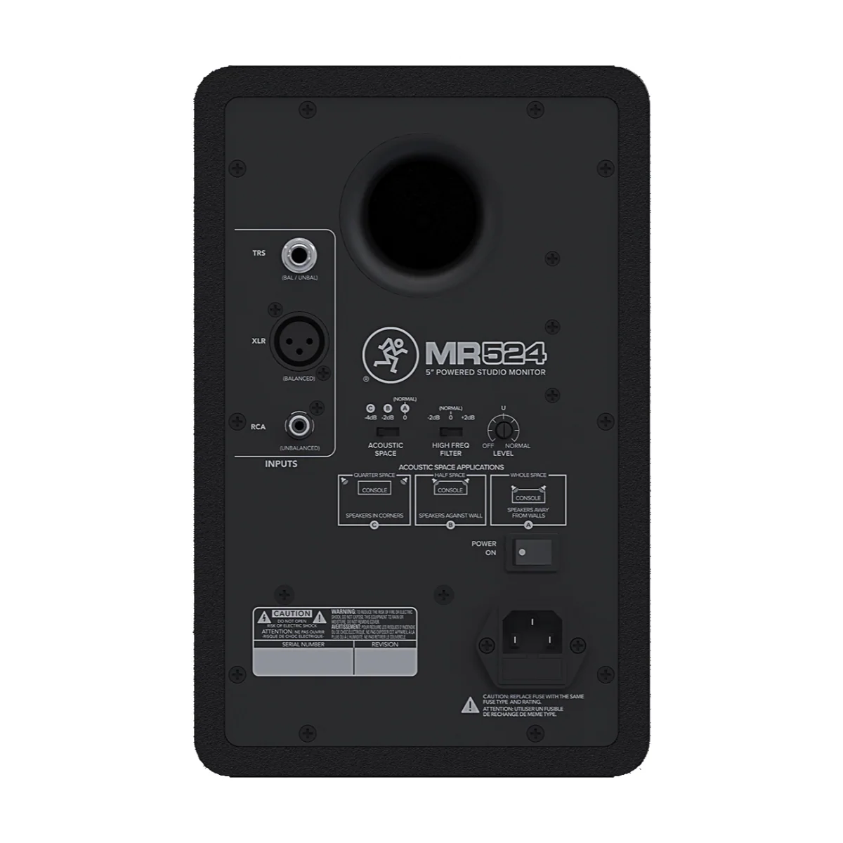 Mackie MR524 5-Inch Powered Studio Monitor (Each) - Image 3