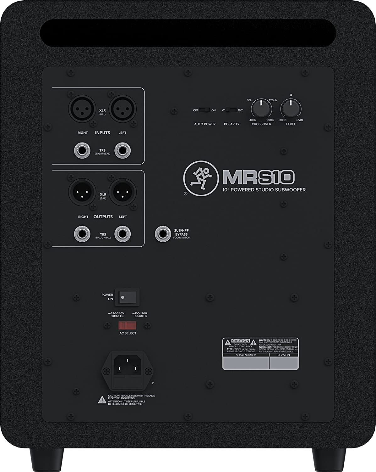 Mackie MRS10 10in Studio Subwoofer - Image 2