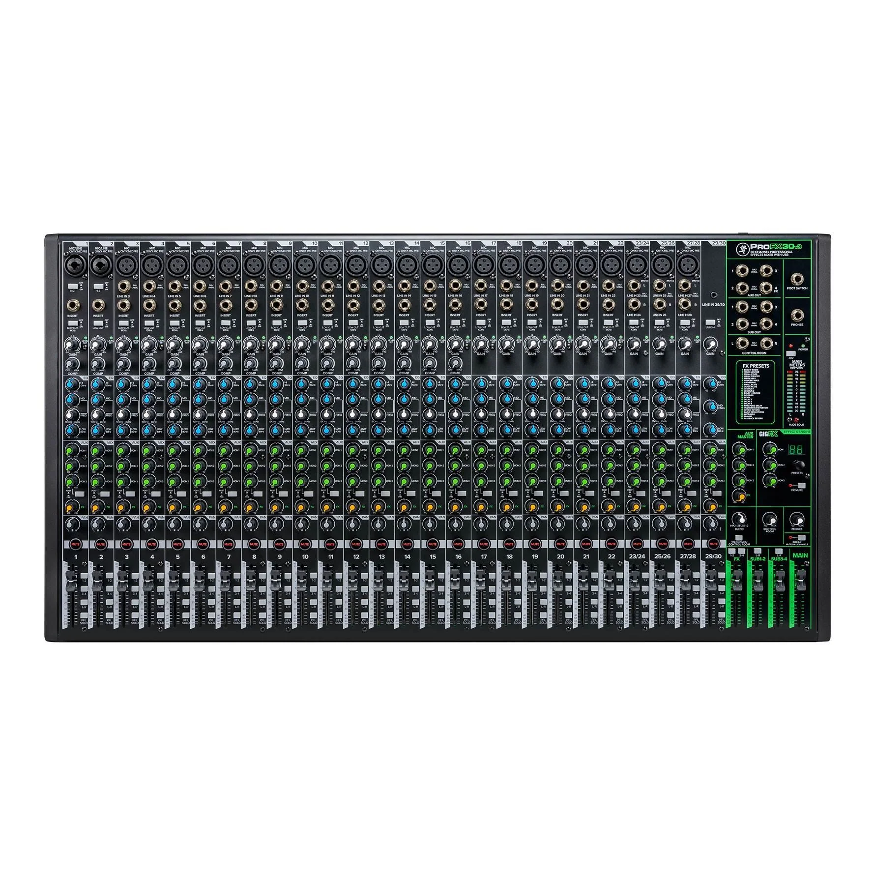 Mackie PROFX30V3 30 Channel Professional Effects Mixer with USB - Image 2