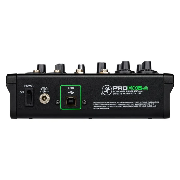 Mackie ProFX6 V3 6-Channel Professional Effects Mixer with USB - Image 5