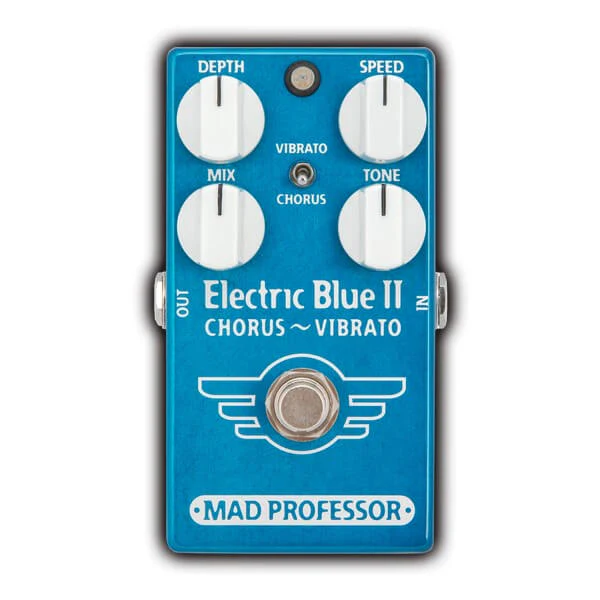 Mad Professor Electric Blue II Chorus Vibrato Guitar Effects Pedal - Image 3