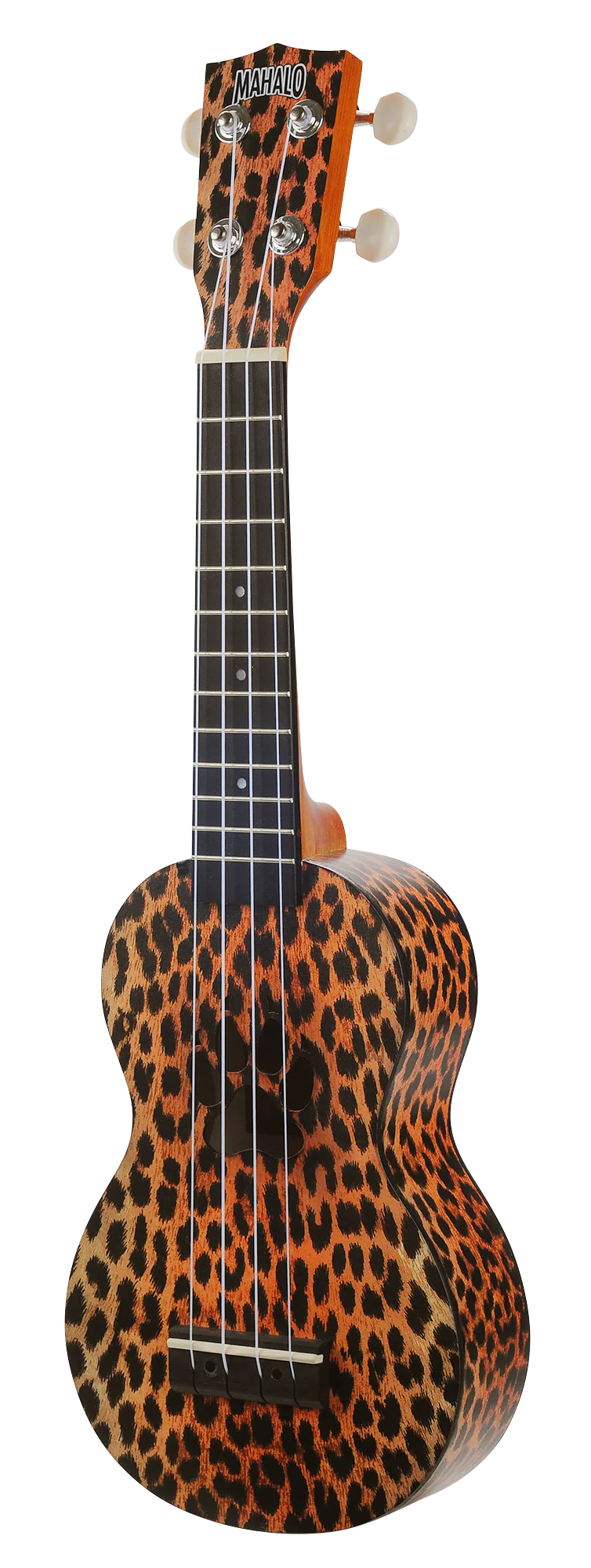 Mahalo Art II Series Soprano Ukulele - Cheetah - Image 3