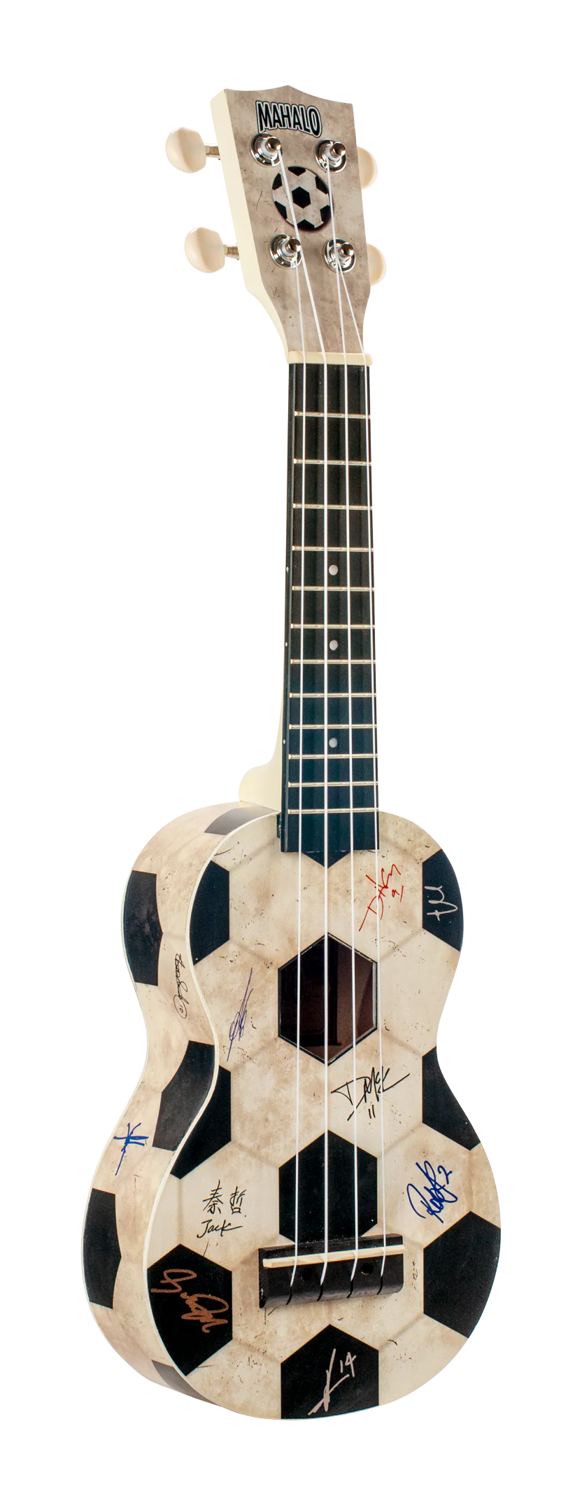 Mahalo Art II Series Soprano Ukulele - Football - Image 2