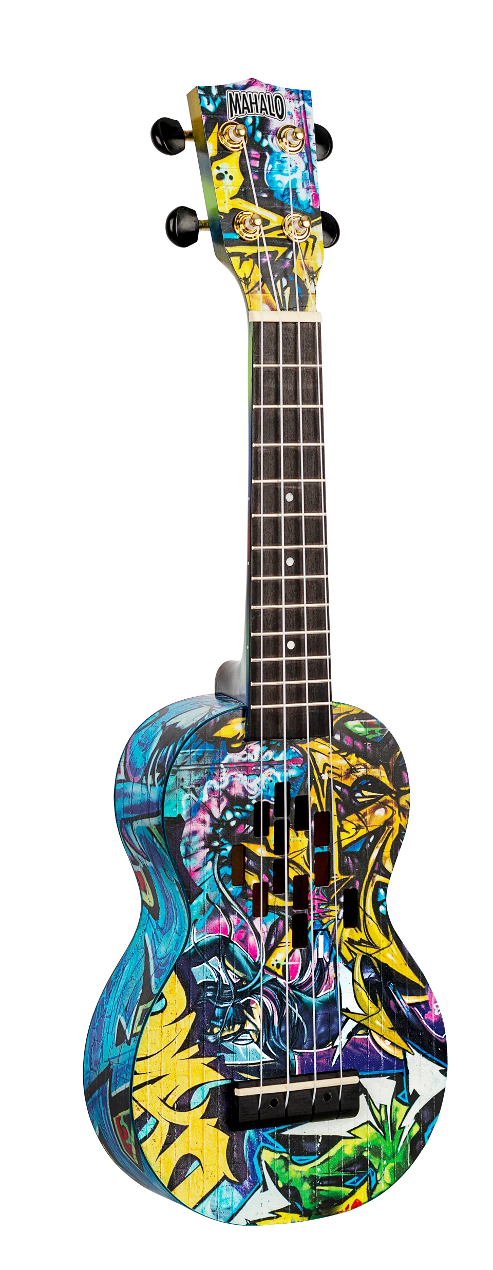 Mahalo Art II Series Soprano Ukulele - Grafitti - Image 2
