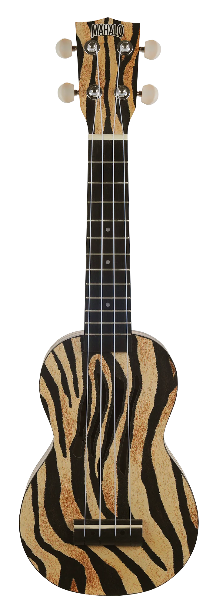 Mahalo Art II Series Soprano Ukulele - Zebra