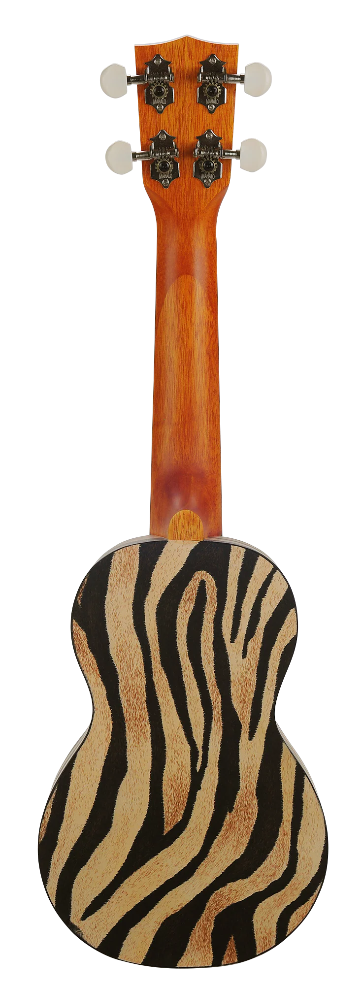 Mahalo Art II Series Soprano Ukulele - Zebra - Image 5
