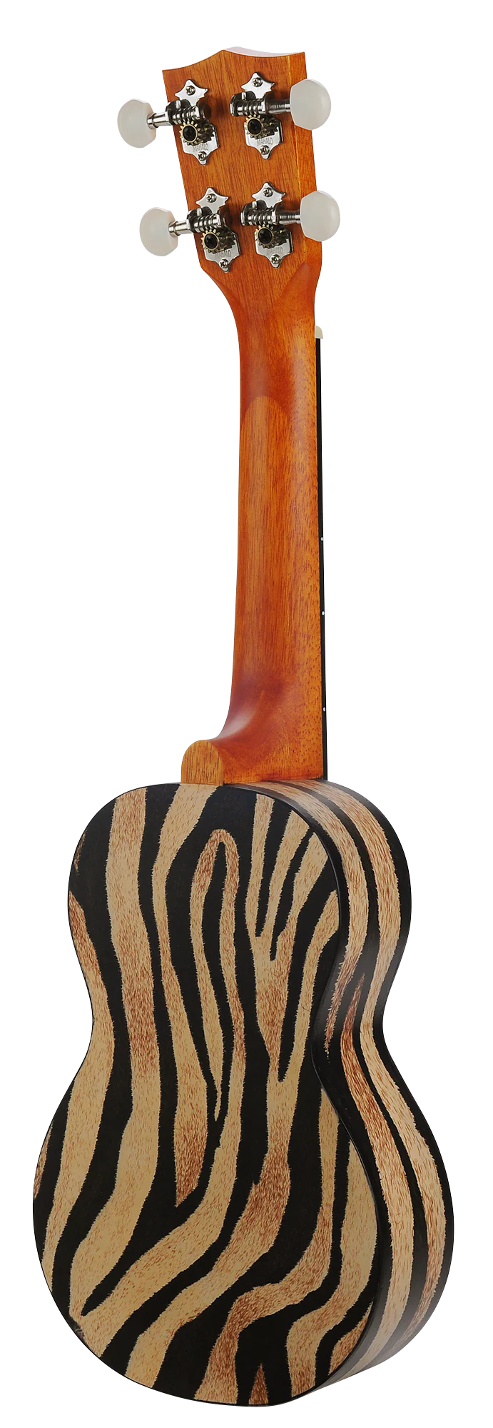Mahalo Art II Series Soprano Ukulele - Zebra - Image 6