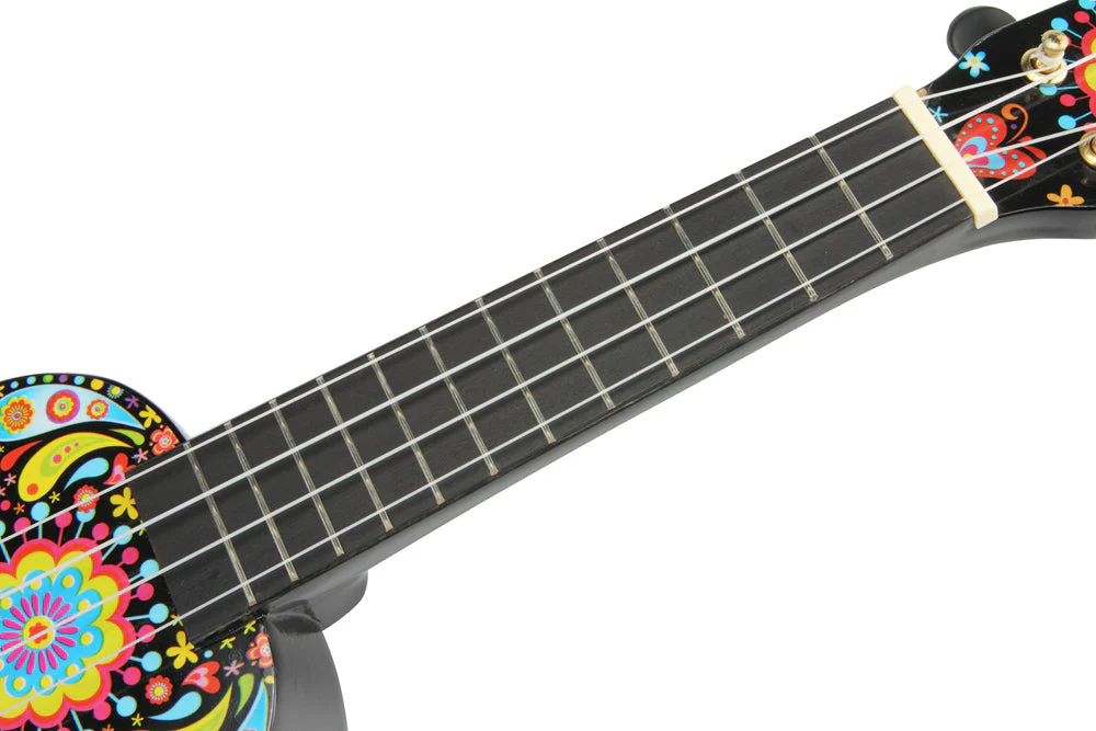 Mahalo Art Series - Skull Bk Ukulele - Image 6