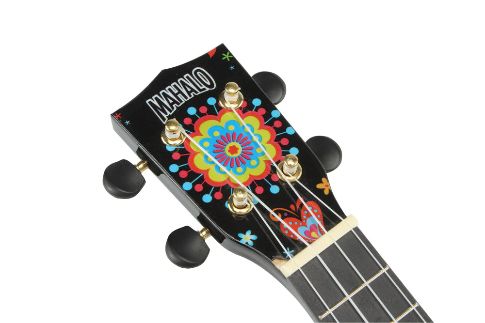 Mahalo Art Series - Skull Bk Ukulele - Image 9