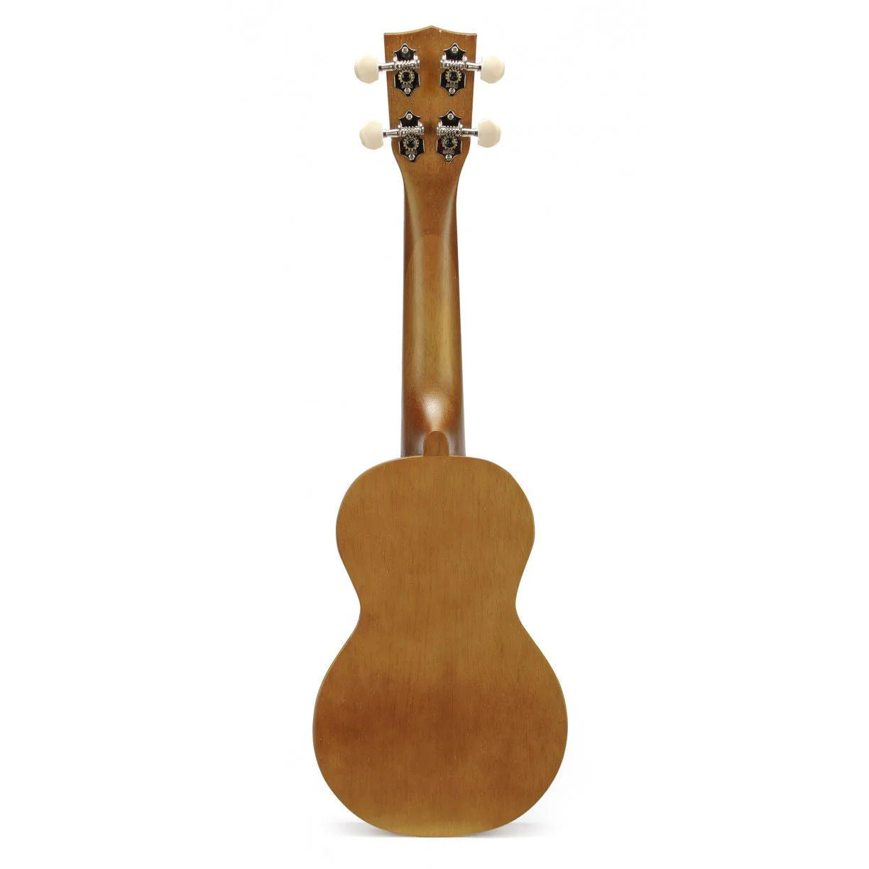 Mahalo Art Series Smiley Face Ukulele - Transparent Brown - Image 2